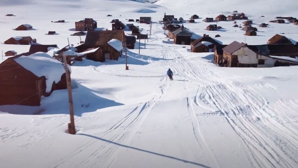 Skiing Through A Genuine California Gold Mining Ghost Town Skiing Through A Genuine California Gold Mining Ghost Town