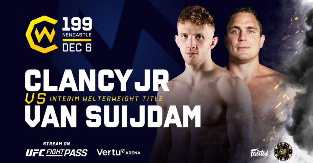 Sean Clancy Jr Set for First Title Fight at CW 199 Against Dutch Veteran