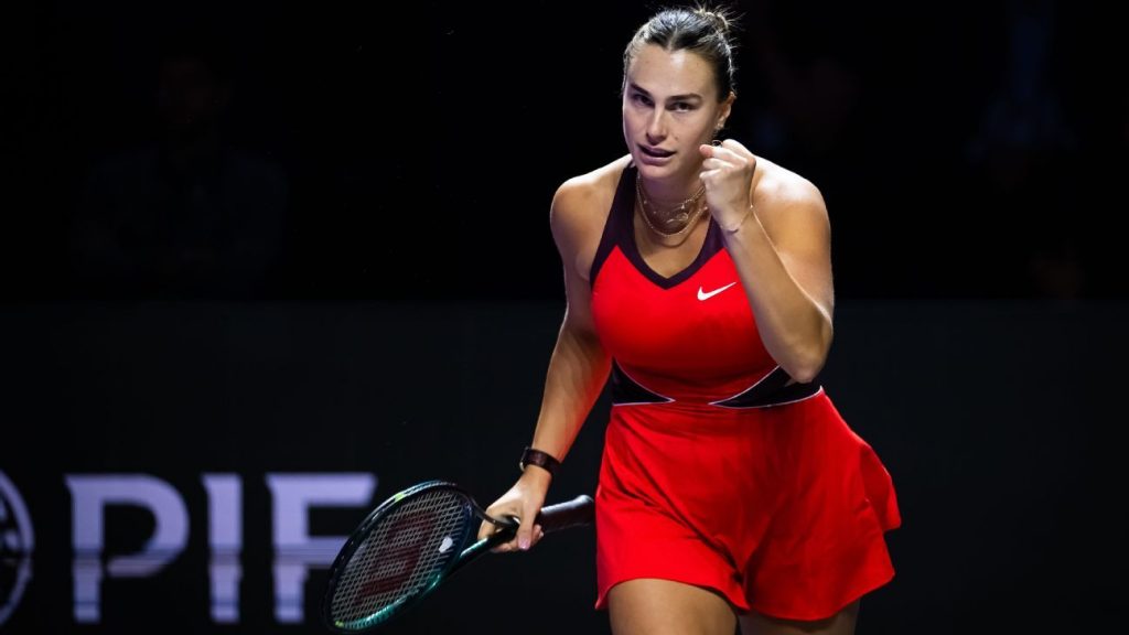 Sabalenka rolls at WTA Finals; Pegula tops Gauff