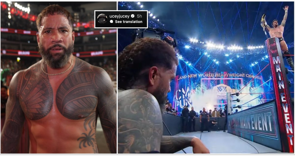 Jey Uso Appears to Send Explicit Message to WWE Fans After SNME