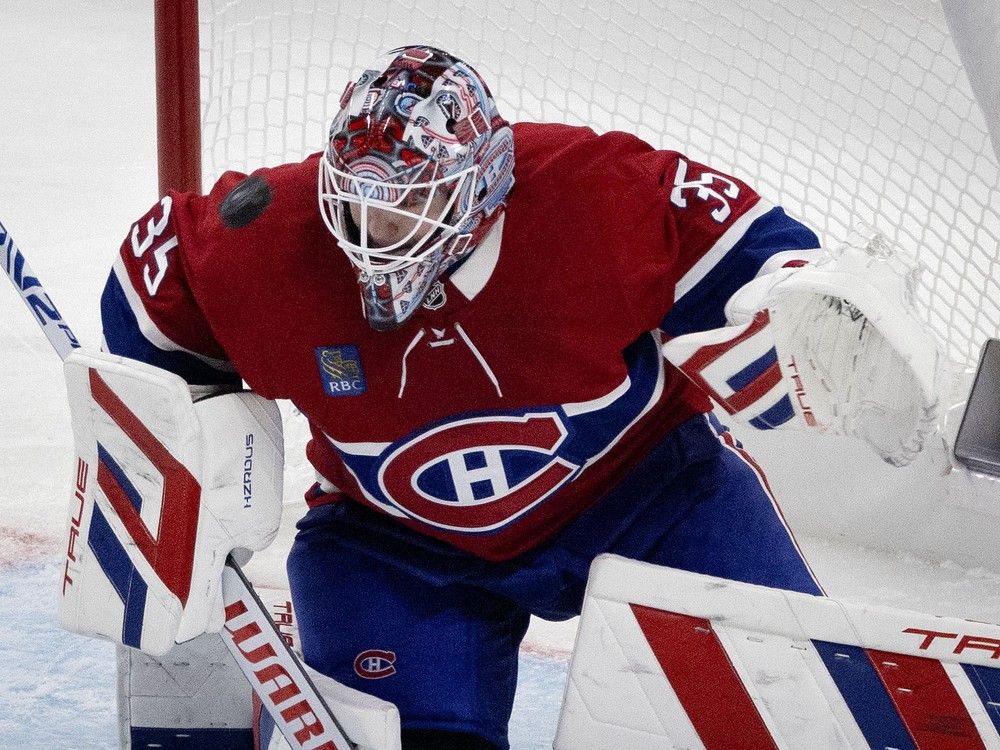 Stu's Slapshots: Canadiens coach shows confidence in Samuel Montembeault Stu's Slapshots: Canadiens coach shows confidence in Samuel Montembeault