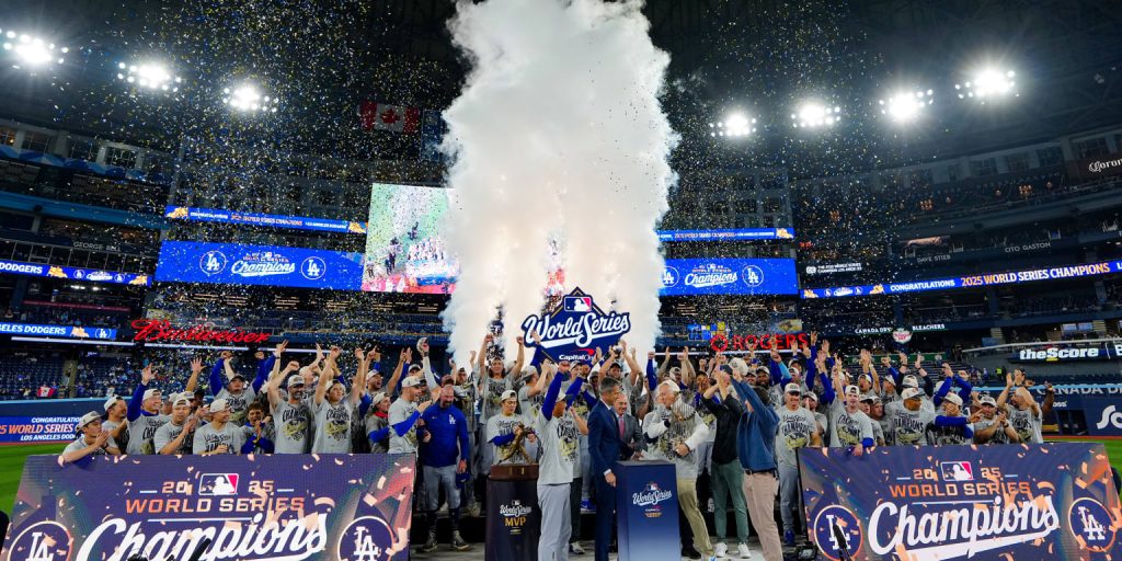 Watch Dodgers' World Series parade live at 2 p.m. ET
