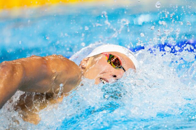 Luka Mijatovic Talks Commitment to Texas, World Champs, & 500 Free Training