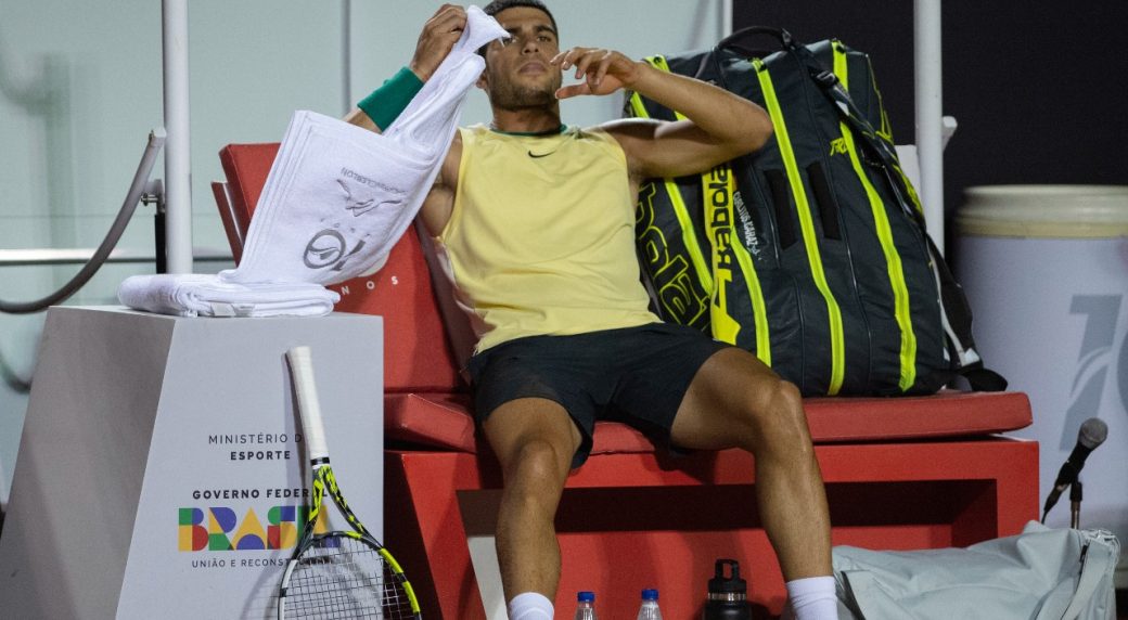 Alcaraz retires from Rio Open due to ankle injury, Wawrinka also out