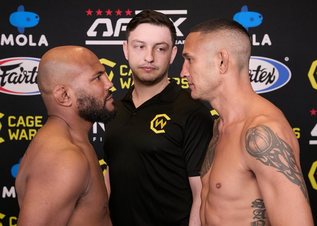 Cage Warriors 166: Weigh-In Results Cage Warriors 166: Weigh-In Results