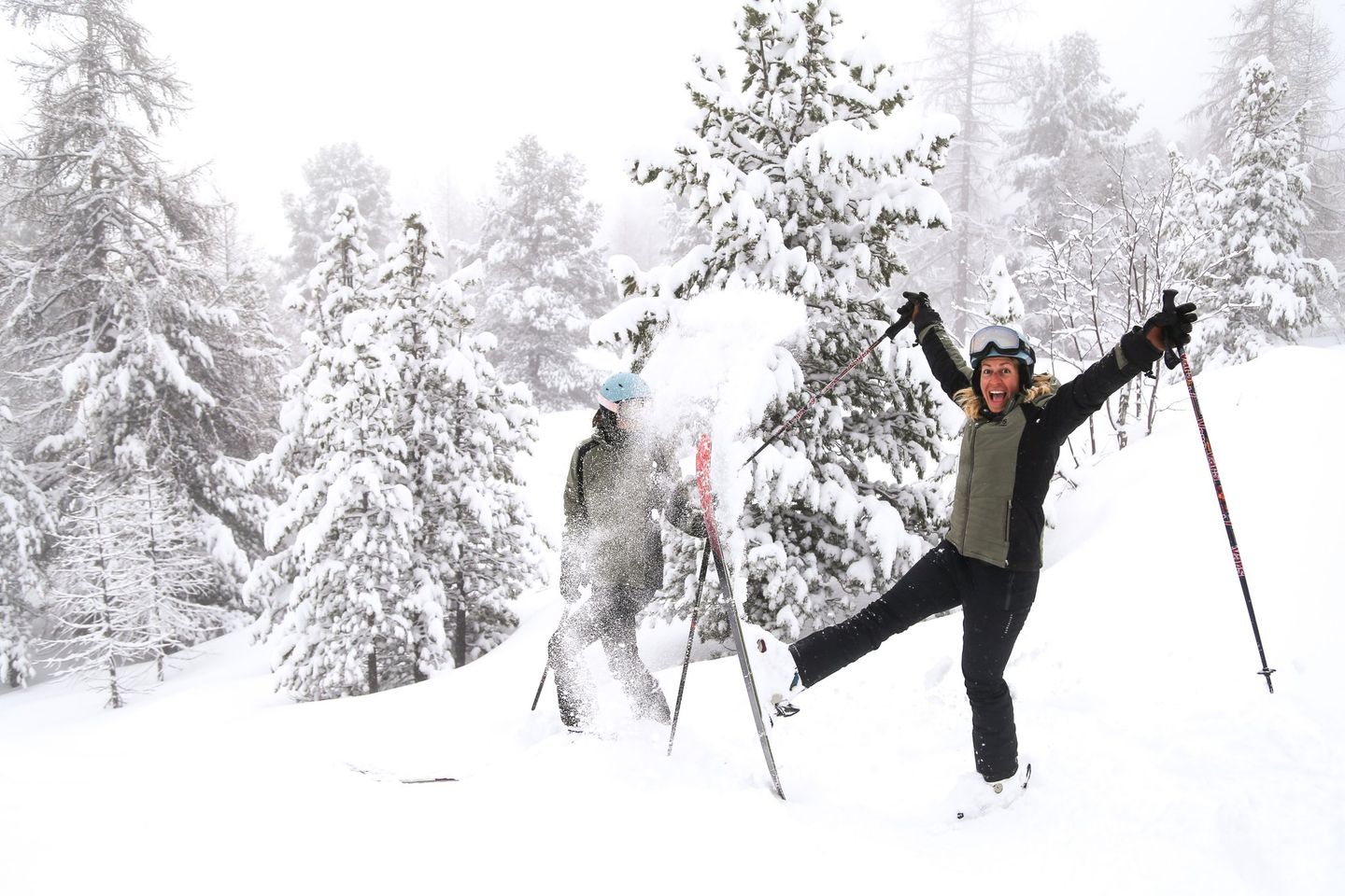 Fresh Snow For The Alps