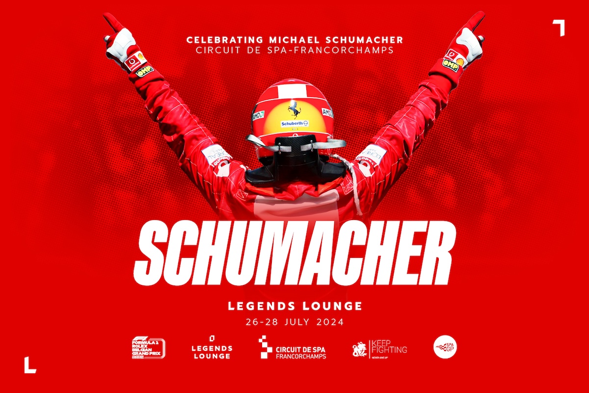 Celebrate Schumacher’s Legacy in the Legends Lounge at Spa-Francorchamps