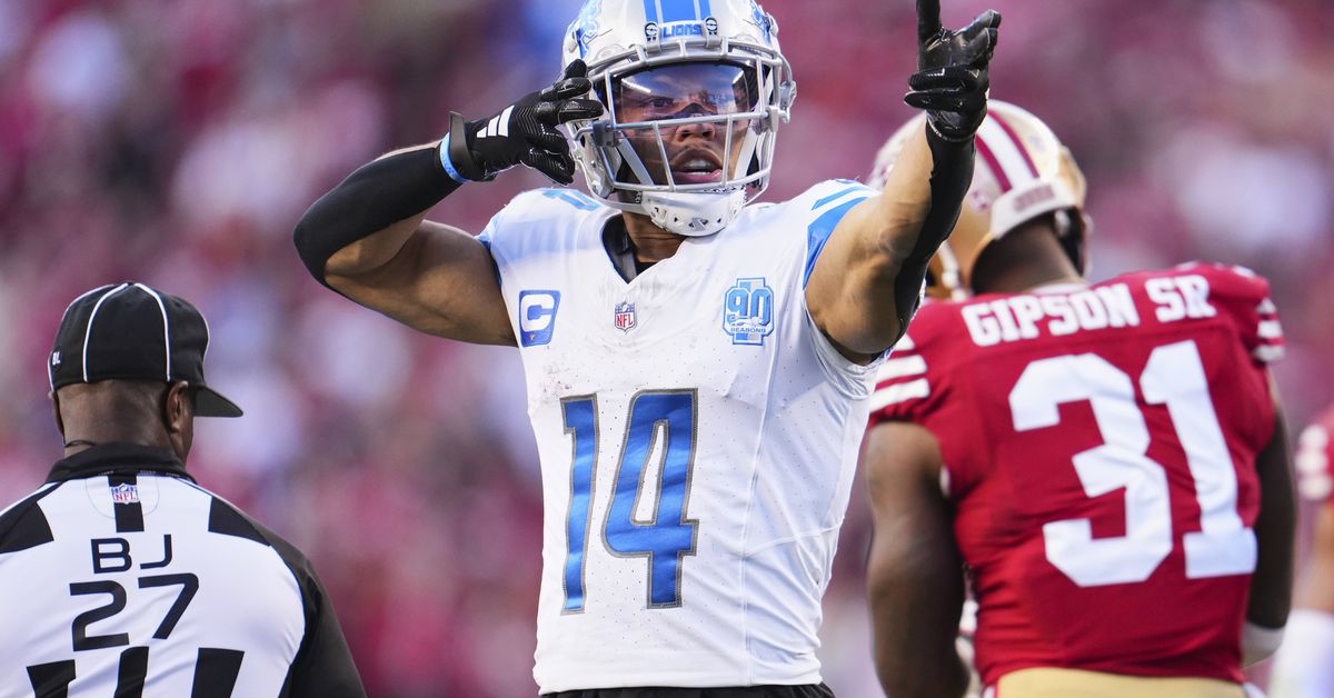 Notes: Amon-Ra St. Brown finishes season as top-5 PFF graded WR