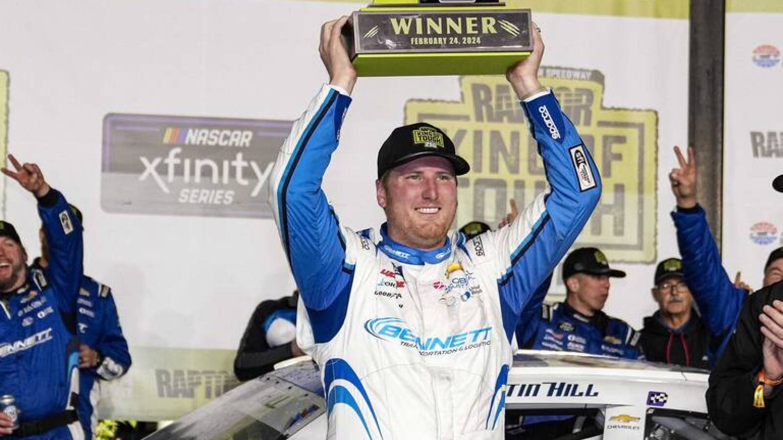 Georgia on his mind: Austin Hill wins at home track for third consecutive year
