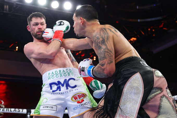 Edgar Berlanga Knocks Out Padraig McCrory In Sixth Round