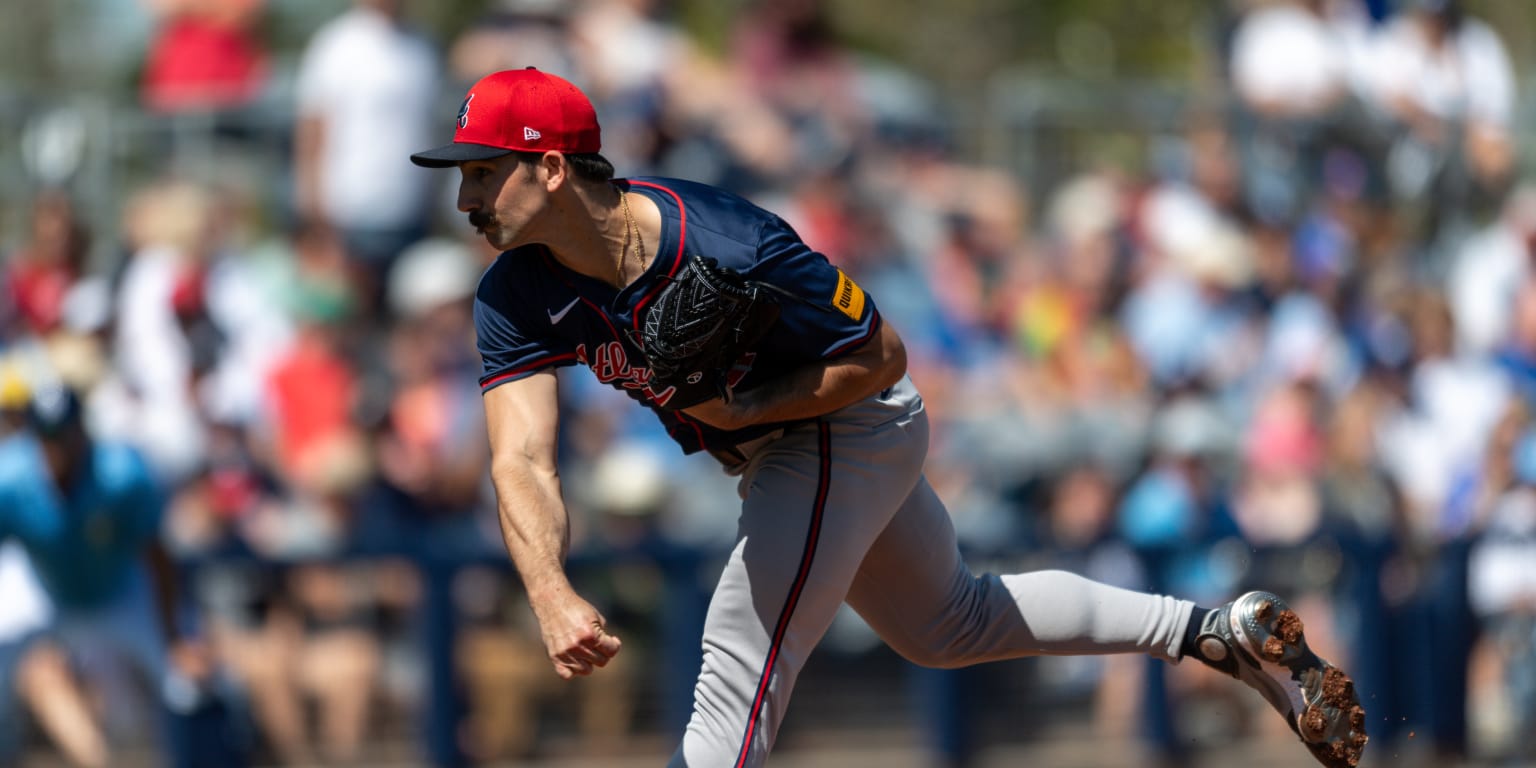 Strider starts strong, shows off new pitch in scoreless spring debut