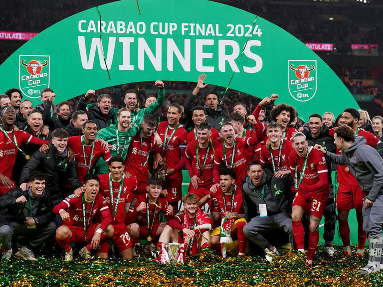 Liverpool win League Cup on Van Dijk's dramatic ET goal