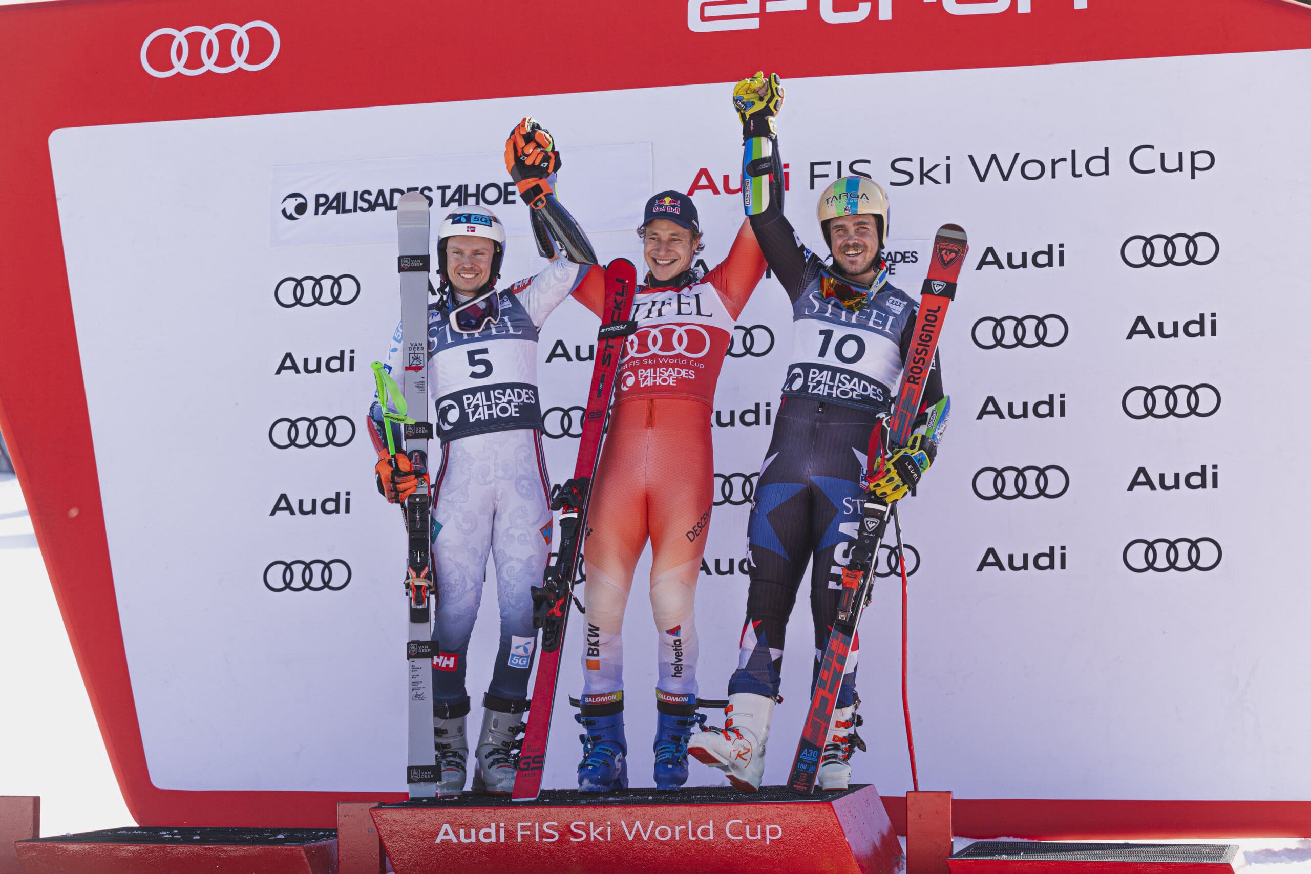 American River Radamus Gets His First-Ever Podium At Palisades Tahoe Cup Giant Slalom