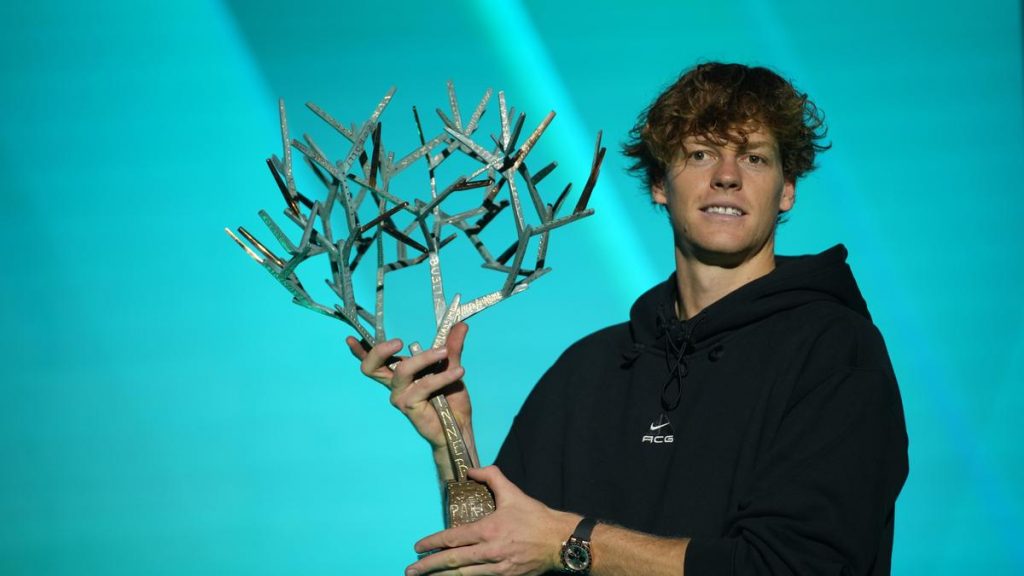 Sinner reclaims No. 1 ranking after beating Auger-Aliassime in Paris Masters final Sinner reclaims No. 1 ranking after beating Auger-Aliassime in Paris Masters final