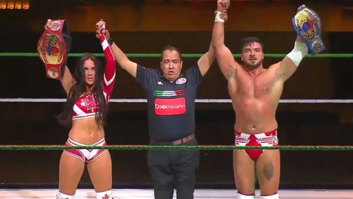 Canadian Connection Strikes Gold: Ethan Page And Chelsea Green Capture AAA Mixed Tag Team Titles In Mexico