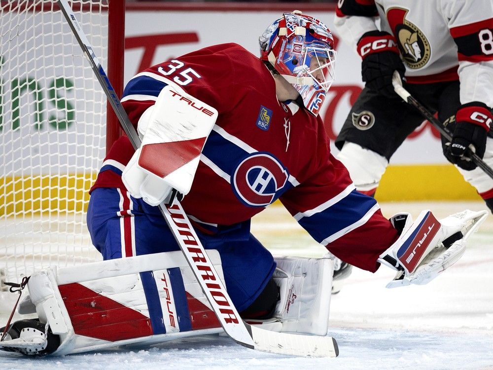 Canadiens coach Martin St. Louis keeps faith in Samuel Montembeault Canadiens coach Martin St. Louis keeps faith in Samuel Montembeault