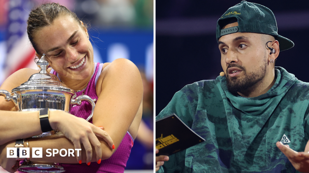 Modified court and one serve each – Sabalenka v Kyrgios divides opinion Modified court and one serve each – Sabalenka v Kyrgios divides opinion