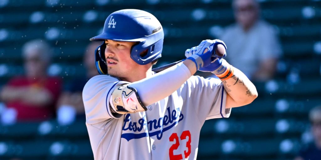 Dodgers No. 30 prospect plays to his strength in Arizona Fall League