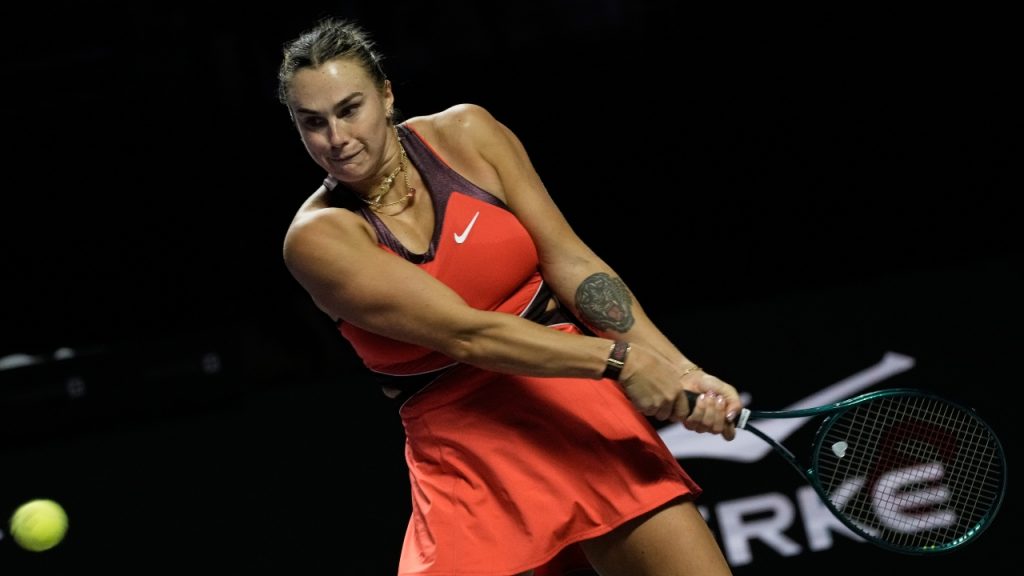 Sabalenka eliminates Gauff to reach last four at WTA Finals Sabalenka eliminates Gauff to reach last four at WTA Finals