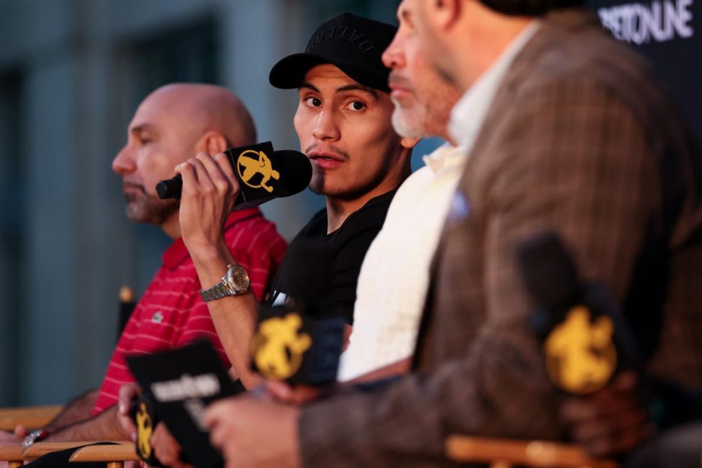 Photos: Vergil Ortiz and Erickson Lubin face off at press conference