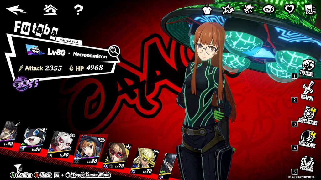 Persona 5: The Phantom X – Best Oracle/Futaba build, team comp, and Revelation Cards
