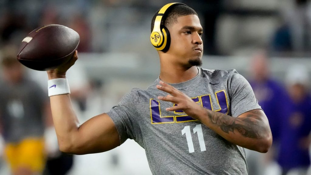 Who is Michael Van Buren? LSU backup QB comes in for Garrett Nussmeier vs Alabama