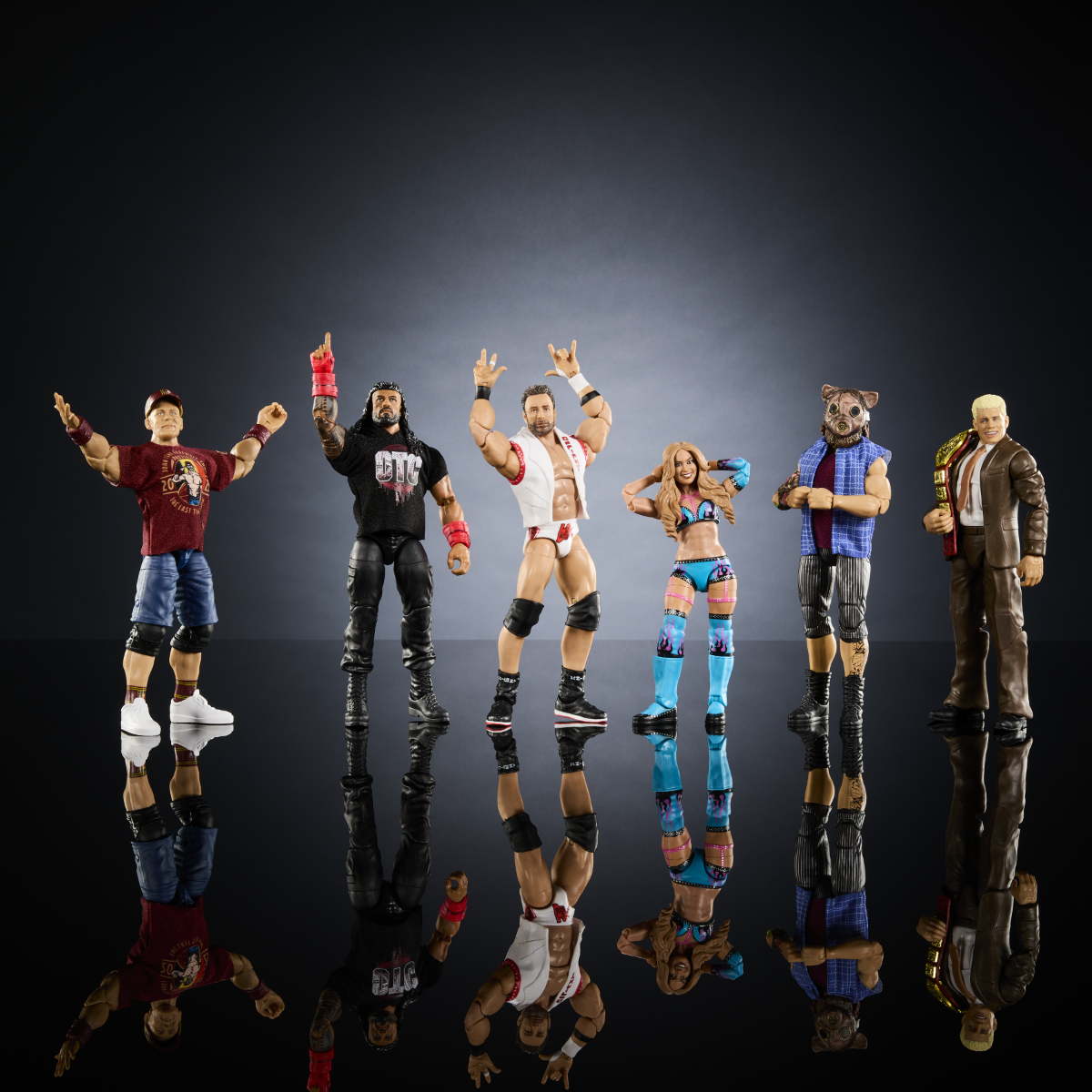 WWE Elite 120 John Cena, Cody Rhodes, Lola Vice & Rest of Set on WWE Shop WWE Elite 120 John Cena, Cody Rhodes, Lola Vice & Rest of Set on WWE Shop