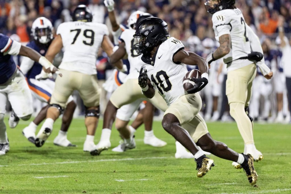 ACC chaos reigns: 4-way tie at 5-1 after Wake upsets Virginia, Cal knocks off Louisville in OT