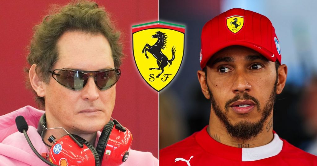 Lewis Hamilton told to 'focus on driving and talk less' in Ferrari chief's brutal attack