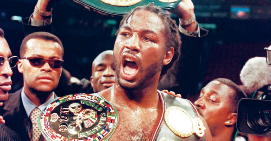 Lennox Lewis says former heavyweight champion should retire before ‘suffering any more damage’