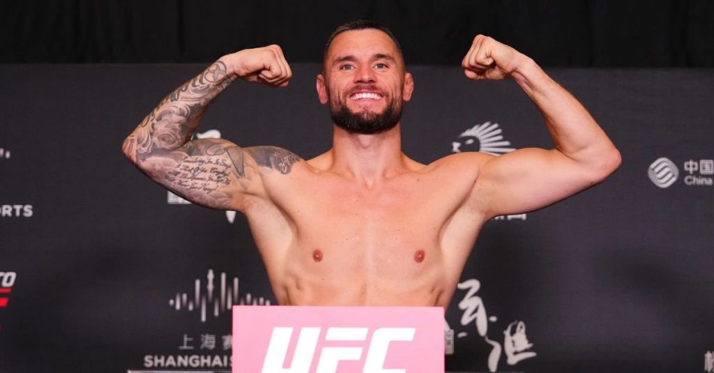 UFC Releases Kiefer Crosbie After Tough Fight Streak