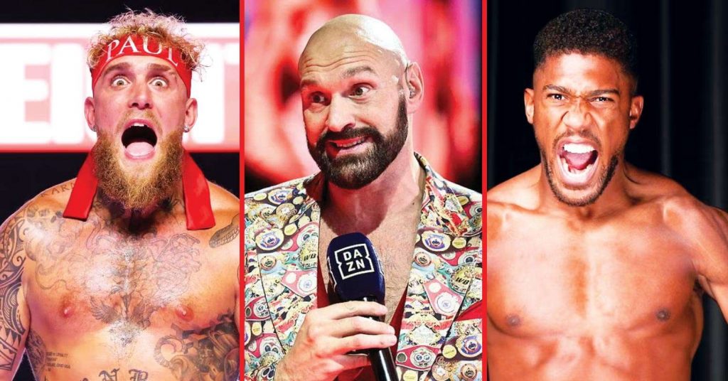 Tyson Fury has his say on Anthony Joshua facing Jake Paul as deal ‘close’: “He’s a spent force”