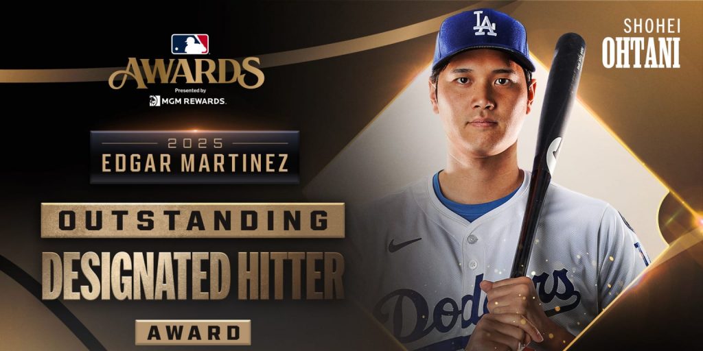 Ohtani wins 5th straight Outstanding DH Award