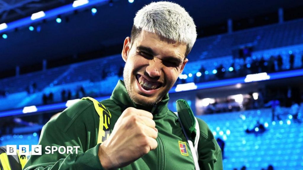 Alcaraz battles back to beat Fritz in thriller at ATP Finals