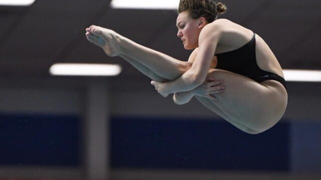 Texas Picks Up First Victory, Miami Continues Strong Showing on Day 2 of Texas Diving Invite