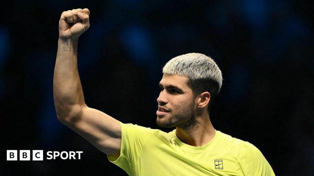 Alcaraz expects raucous Sinner support in ATP Finals showpiece