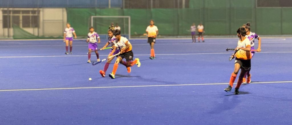 India: 
       Day 2 Results: 3rd Hockey India Sub Junior Women Academy Championship 2025 – Zone A & B