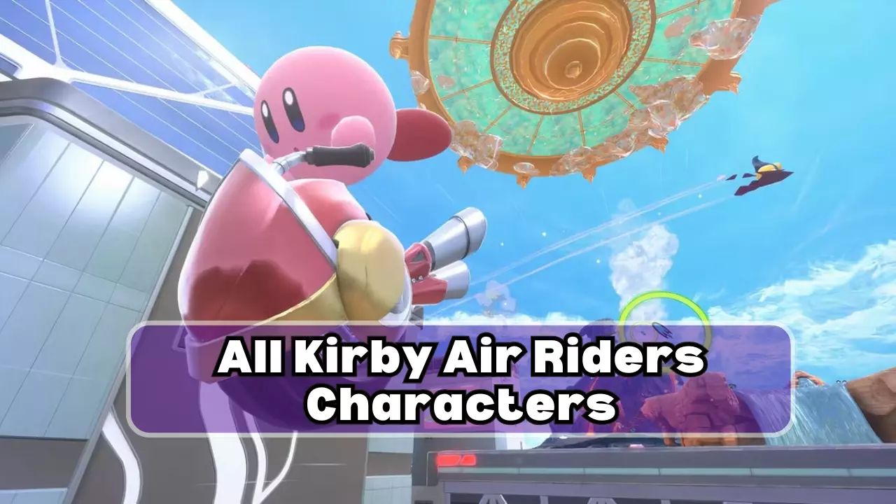 All Kirby Air Riders Characters All Kirby Air Riders Characters