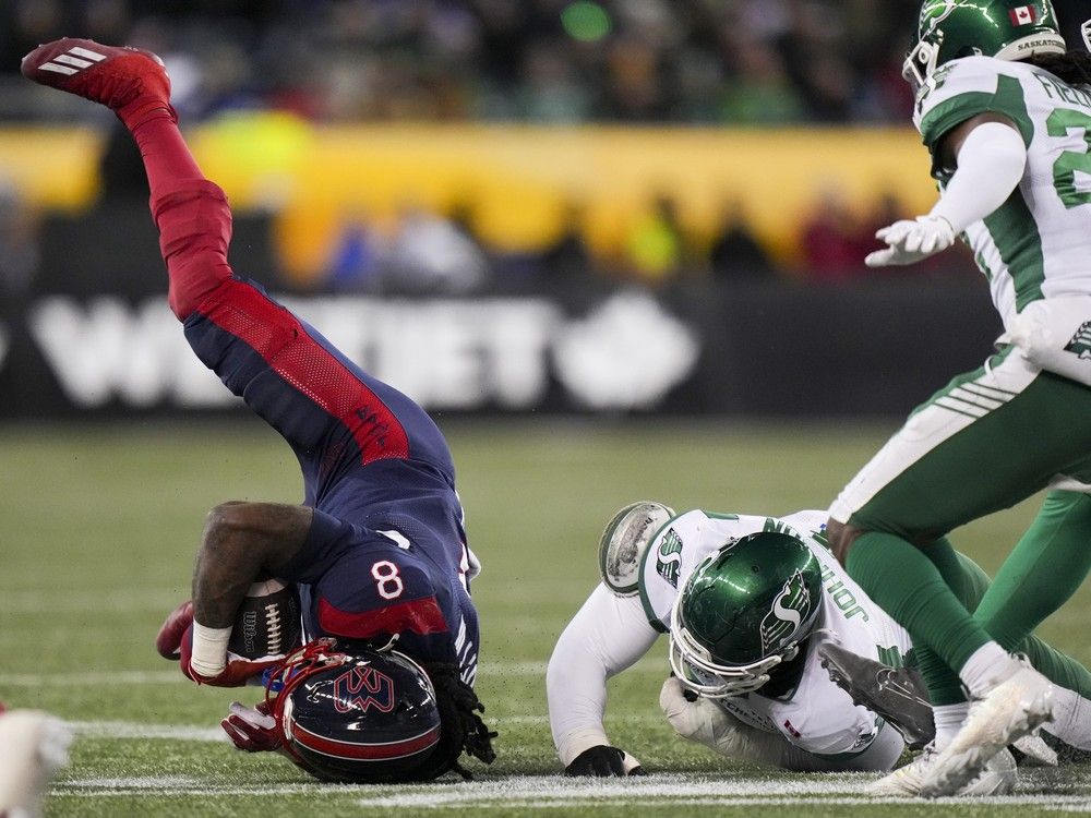 Goal-line flub flipped Grey Cup script for turnover-plagued Alouettes
