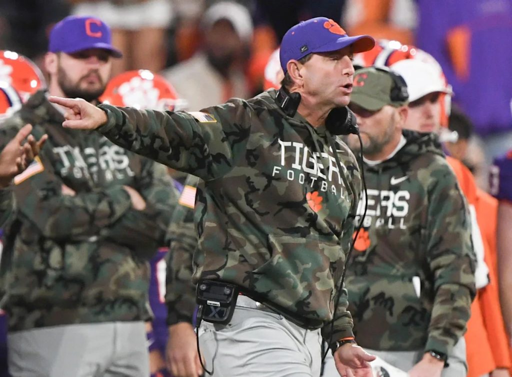 Start time, TV channel, announcers for Clemson football vs Furman in Week 13