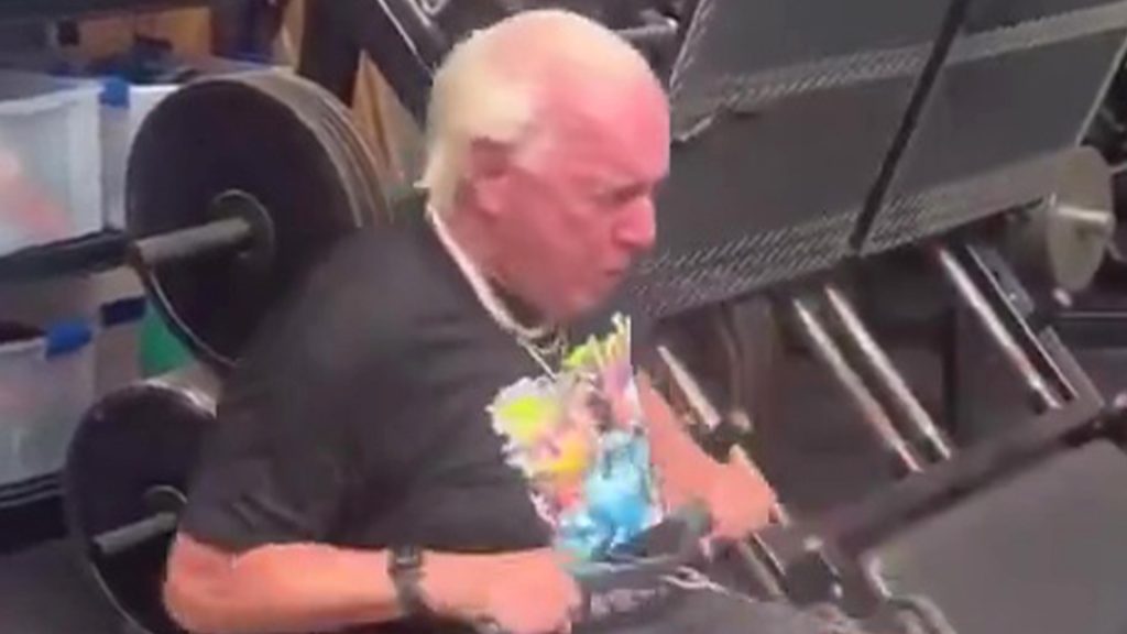 WWE legend Ric Flair, 76, shows off brutal gym workout as fans say ‘greatest of all time’ WWE legend Ric Flair, 76, shows off brutal gym workout as fans say ‘greatest of all time’