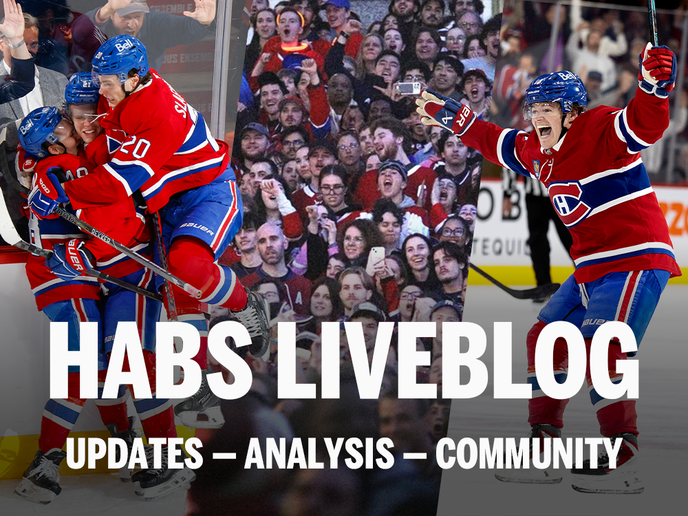 Liveblog replay: Montembeault pulled in 8-4 win for Capitals