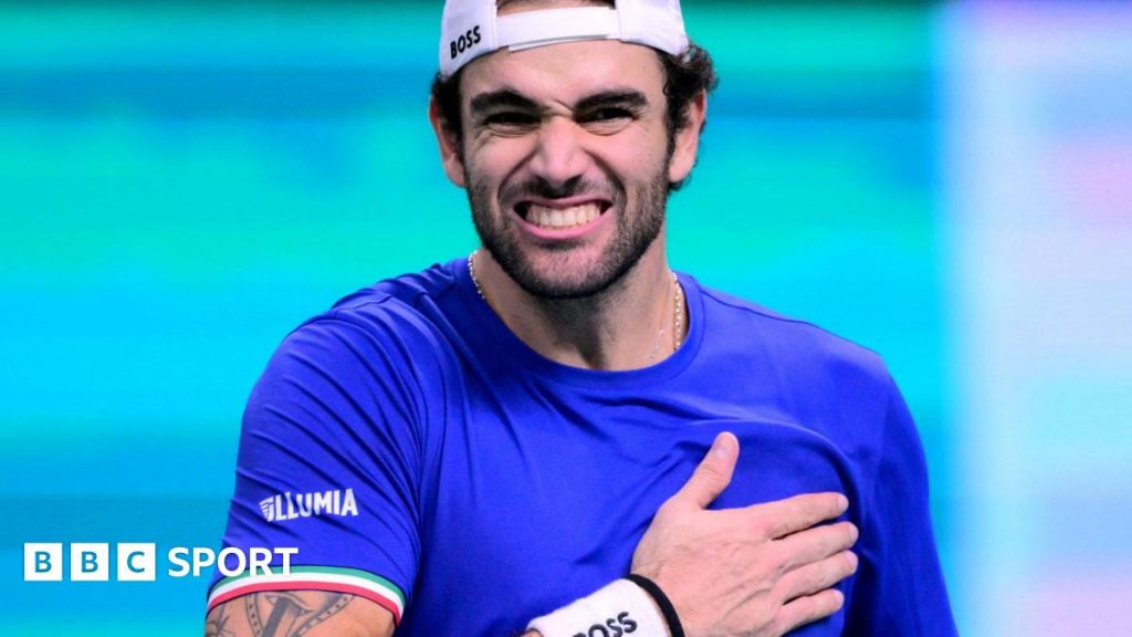 Berrettini puts Italy on brink of third successive Davis Cup final