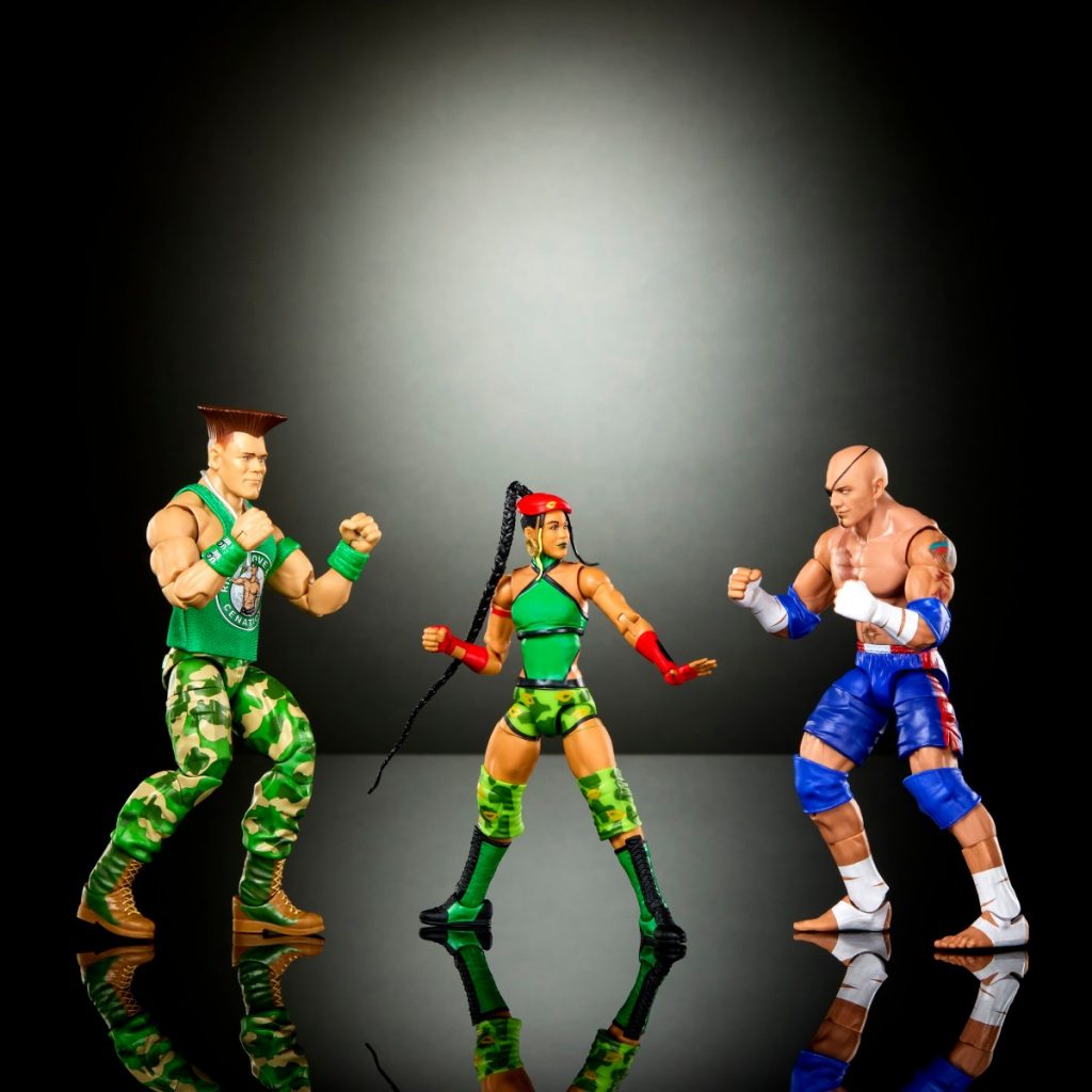 WWE x Street Fighter Elite Series 2: John Cena, Batista & Bianca Belair WWE x Street Fighter Elite Series 2: John Cena, Batista & Bianca Belair