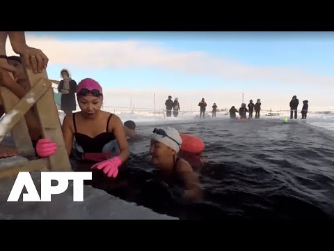 Winter Swimmers Brave –30°C Temperatures in Yakutsk, Russia’s Coldest Major City | APT