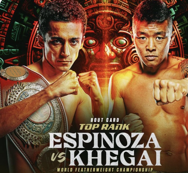 Espinoza Dominates A Bloody Khegai Espinoza Dominates A Bloody Khegai