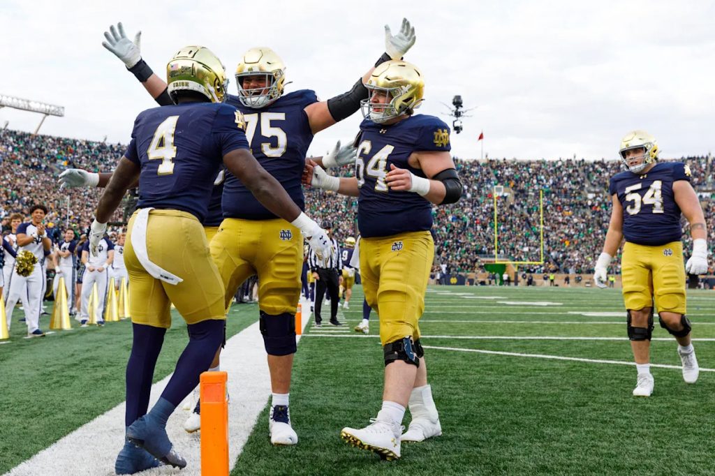 Three Notre Dame players named to four national awards as finalists