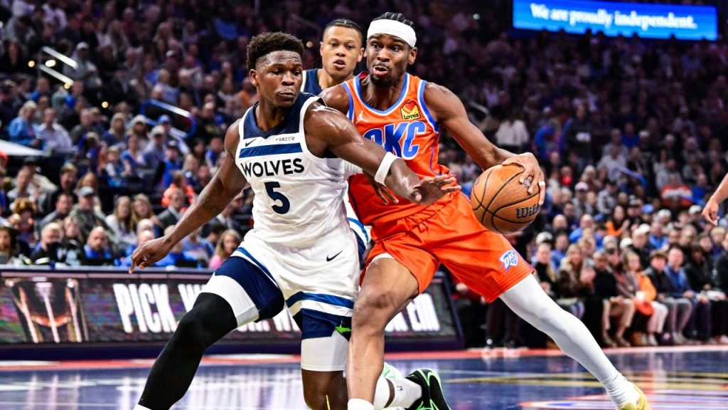 Gilgeous-Alexander scores 40 points while ill, Thunder win 10th straight