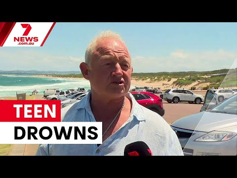 Teen Drowns After Sandbank Collapse at Central Coast | 7NEWS Teen Drowns After Sandbank Collapse at Central Coast | 7NEWS