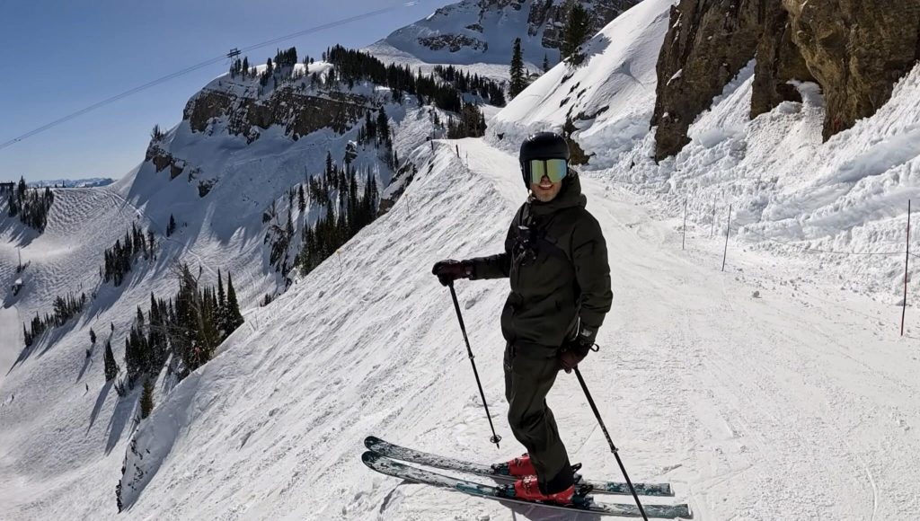 Skiing The Longest Continuous Run In The United States Skiing The Longest Continuous Run In The United States